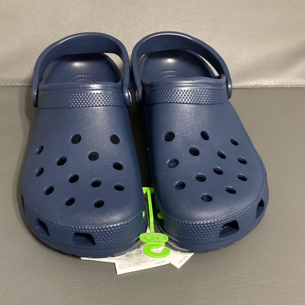 CROCS Navy Blue men’s - Picture 3 of 6